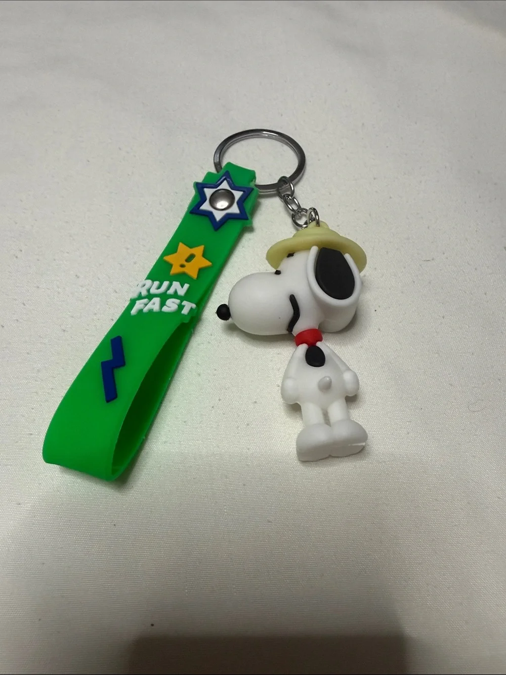 Sets of 12 Run Fast Snoopy Keychain - Pink Strap Kids Accessory